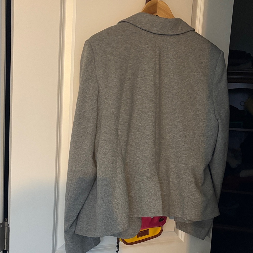 Lane Bryant Classic Gray Blazer - Picture 6 of 7